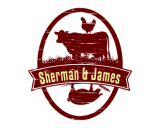 https://www.logocontest.com/public/logoimage/1437104335Sherman and James-2 red.png